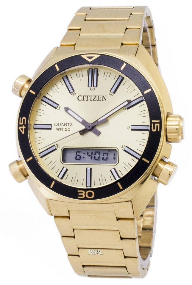 Citizen JM5462 - 56P kvarts Analog Digital Herreur