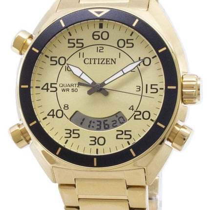 Borger Multifunktion Chronograph JM5472 - 52P kvarts Analog Digital Herreur
