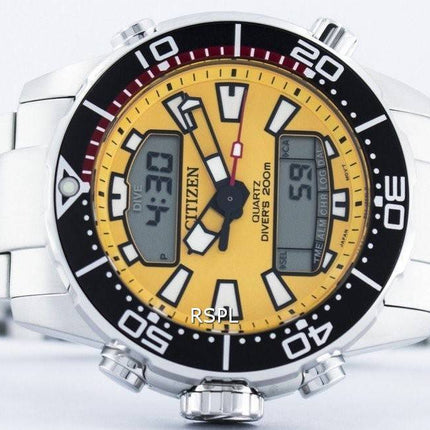 Citizen Aqualand Promaster dykkerens 200M Analog Digital JP1090-86 X Herreur