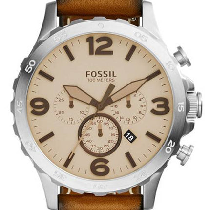 Fossile Nate Chronograph Quartz 100M JR1503 Herreur