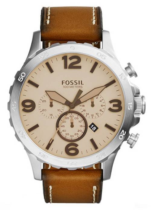 Fossile Nate Chronograph Quartz 100M JR1503 Herreur