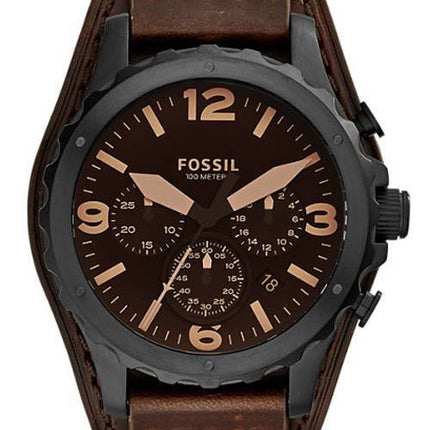 Fossile Nate Chronograph Quartz 100M JR1511 Herreur