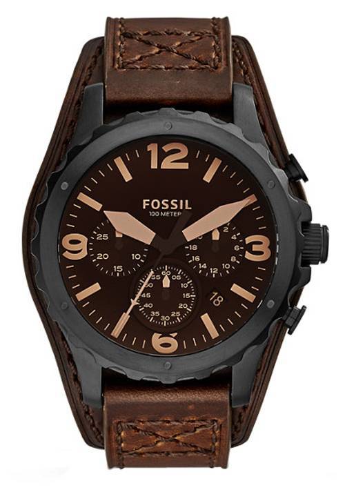 Fossile Nate Chronograph Quartz 100M JR1511 Herreur