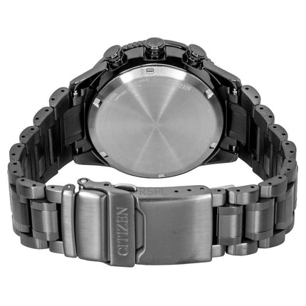Citizen Promaster Skyhawk U830 Kronograf Sort Skive Eco-Drive Dykkerur JV2005-58E 200M Herreur