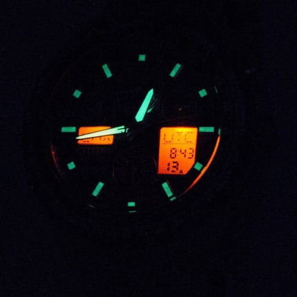 Borger Skyhawk Eco Drive Radio kontrolleret JY0010-50E JY0010 Promaster Titanium Herreur