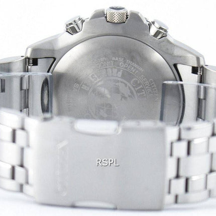 Citizen Promaster Skyhawk Titanium Eco-Drive Radio kontrolleret verden tid JY0080-62E Herreur