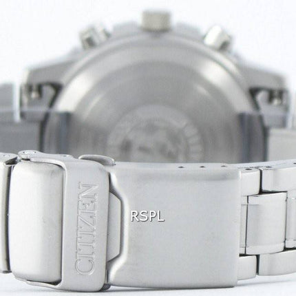 Citizen Promaster Sky Pilot Titanium Eco-Drive Radio kontrolleret verden tid JY8020-52E Herreur