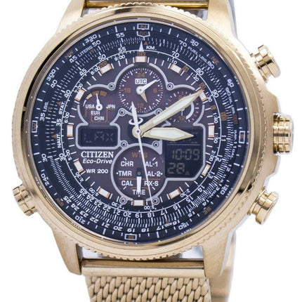 Citizen Navihawk A-T Eco-Drive Chronograph JY8033-51E Herreur