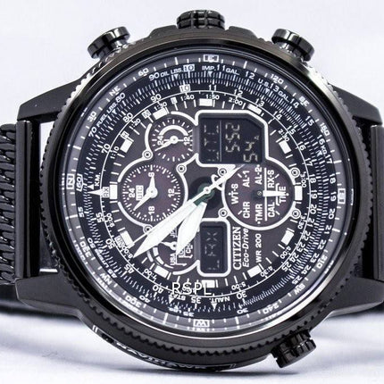 Citizen Navihawk A-T Eco-Drive Chronograph JY8037-50E Herreur