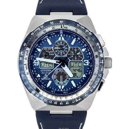 Citizen Promaster Skyhawk radiostyret Blue Dial Eco-Drive Diver&#39;s JY8148-08L 200M herreur