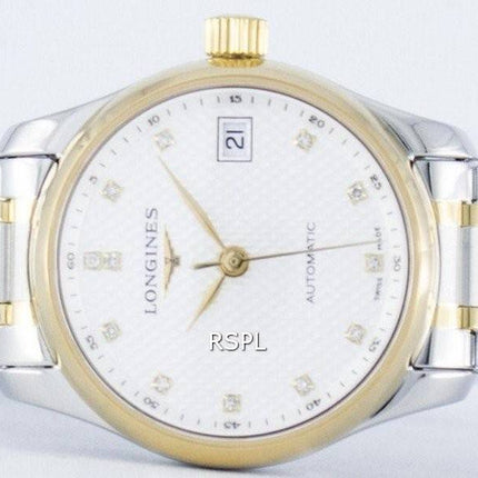 Longines Master Collection automatisk Power Reserve Diamond Accent L2.128.5.77.7 kvinders Watch