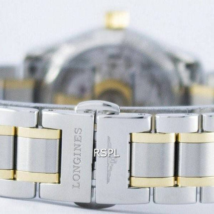 Longines Master Collection automatisk Power Reserve Diamond Accent L2.128.5.77.7 kvinders Watch