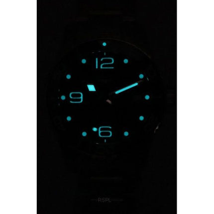 Longines HydroConquest rustfrit stål sort skive automatisk dykker L3.780.4.56.6 300M herreur