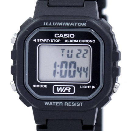 Casio ungdom Illuminator Chrono Alarm Digital LA-20WH-1B LA20WH-1B kvinders ur