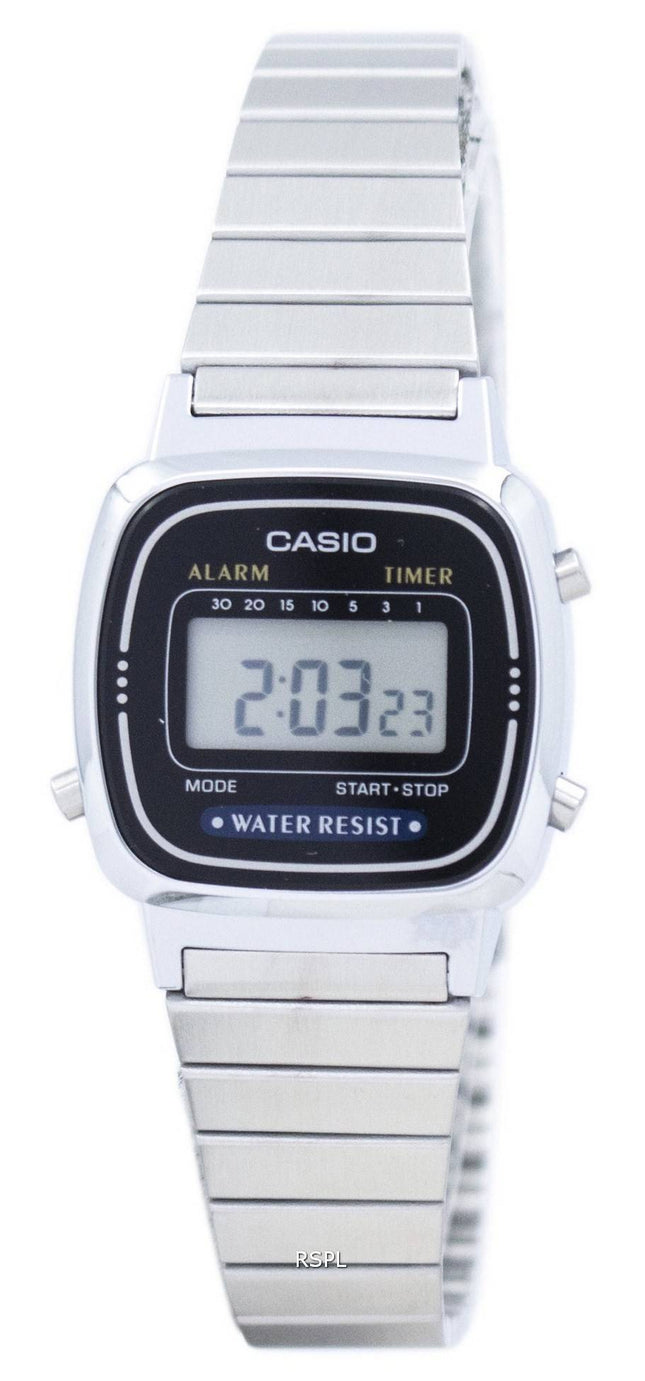 Casio Vintage Alarm Digital LA670WD-1 kvinders ur