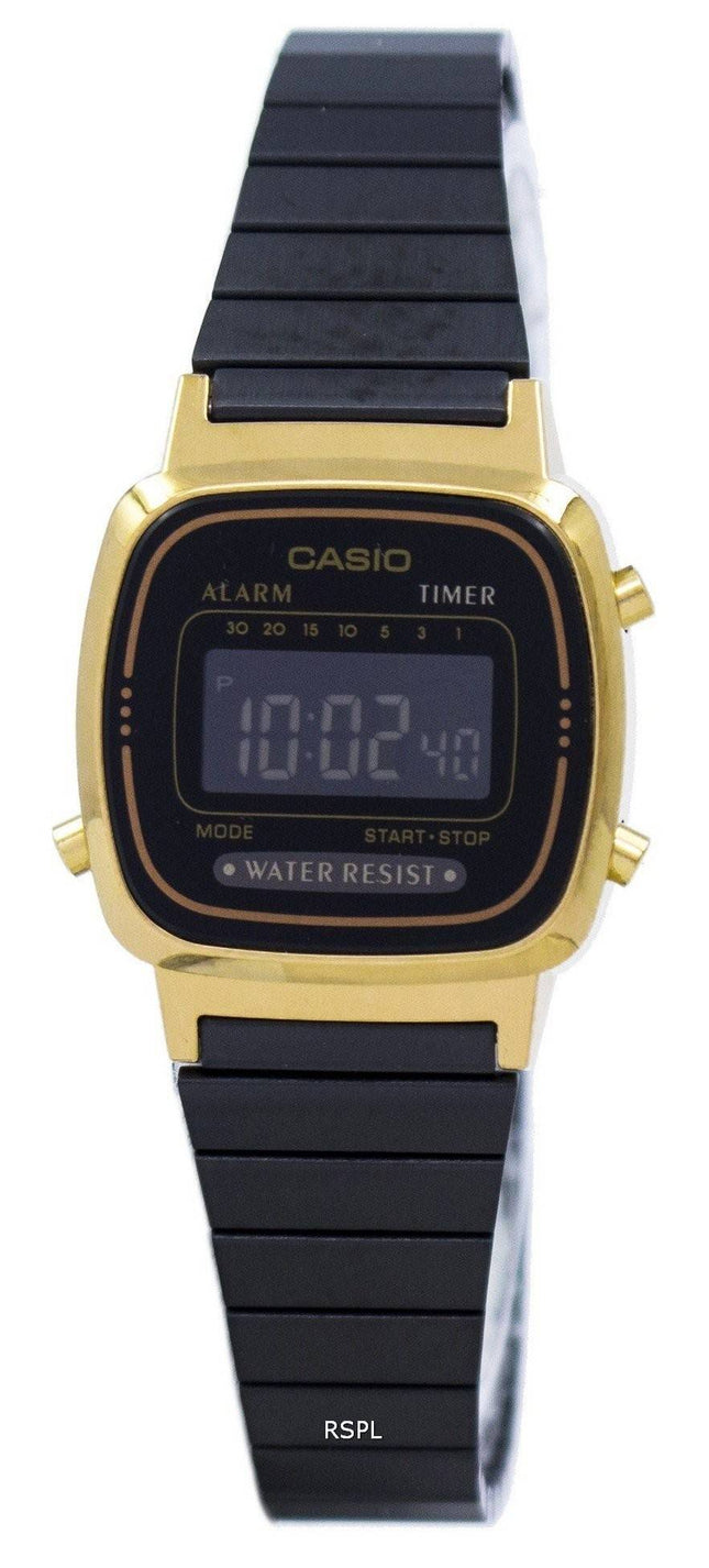Casio Vintage Alarm Digital LA670WEGB-1B kvinders ur