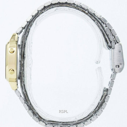 Casio Digital rustfrit stål Alarm-Timer LA670WGA-9DF LA670WGA-9 kvinders ur