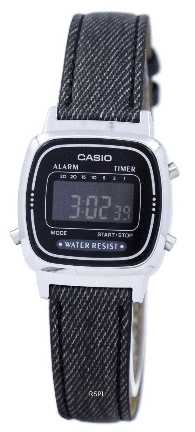 Casio Alarm Digital LA670WL-1B kvinders ur