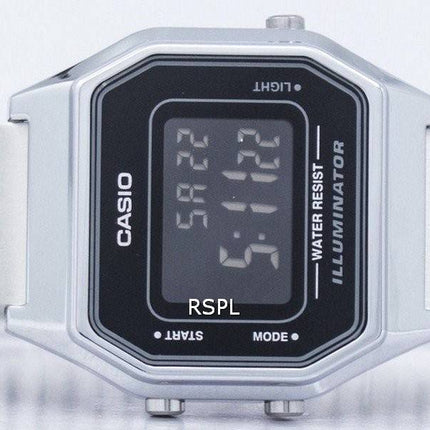 Casio Vintage Illuminator Alarm Digital LA680WA-1BDF kvinders Watch