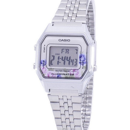 Casio Vintage ungdom Illuminator Digital LA680WA - 4C kvinders ur