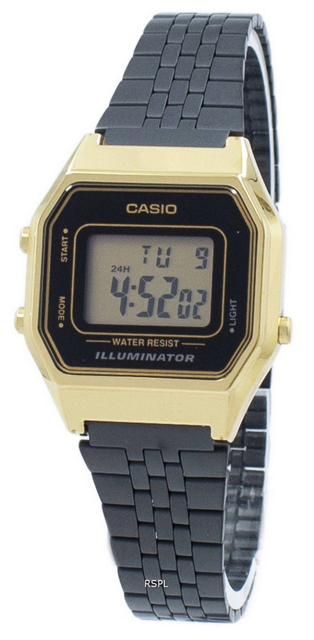 Casio Vintage Illuminator Alarm Digital LA680WEGB-1A kvinders ur