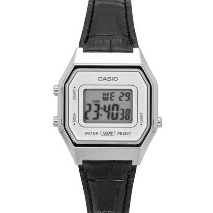 Casio Vintage Digital Læderrem Quartz LA680WEL-1 Unisex Ur