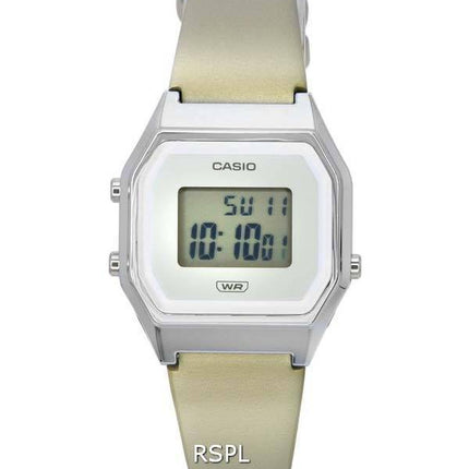 Casio Vintage Digital Grey Dial Quartz LA680WEL-8 LA680WEL-8 dameur