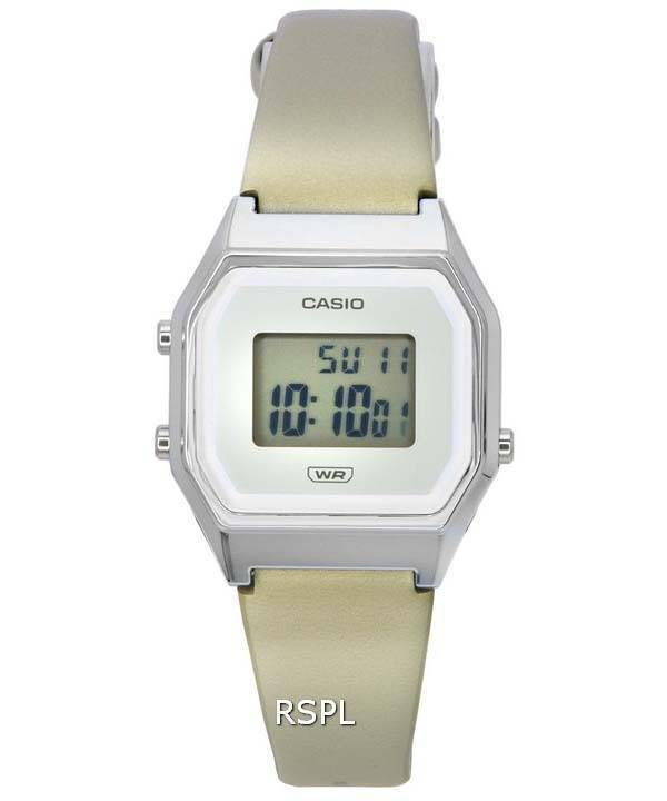 Casio Vintage Digital Grey Dial Quartz LA680WEL-8 LA680WEL-8 dameur