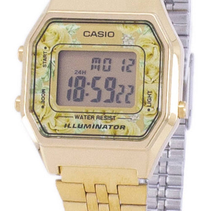 Casio Vintage ungdom Illuminator Digital LA680WGA - 9C kvinders ur