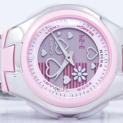 Casio Poptone verden tid Analog Digital LCF-10D-4AV LCF10D-4AV kvinders Watch