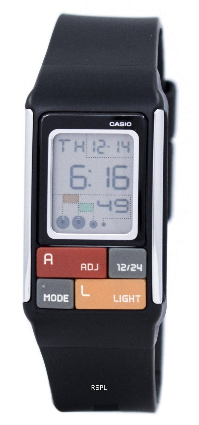 Casio Poptone dobbelt tid Digital LDF-50-1 D LDF50 - 1D kvinders ur