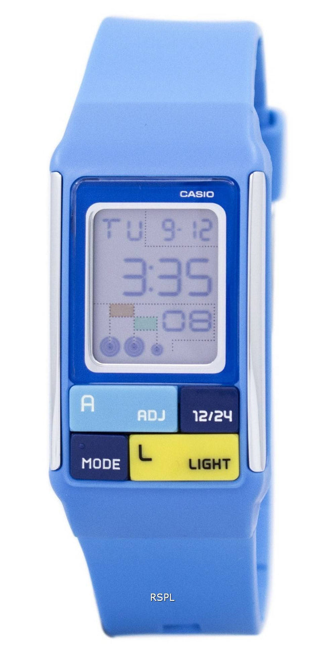 Casio Poptone dobbelt tid Alarm Digital LDF-50-2D LDF50-2D kvinders ur