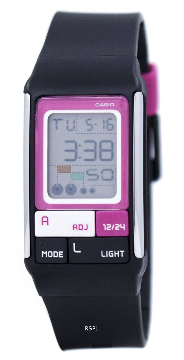 Casio Digital kvarts dobbelt tid Alarm LDF-52-1ADR LDF-52-1A kvinders ur