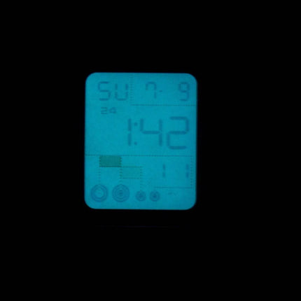Casio Digital kvarts dobbelt tid Alarm LDF-52-7ADR LDF-52-7A kvinders ur