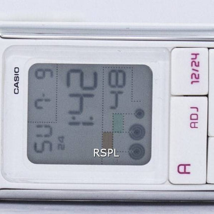 Casio Digital kvarts dobbelt tid Alarm LDF-52-7ADR LDF-52-7A kvinders ur