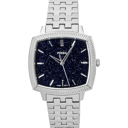 Fossil Nick Jonas x Machine Luxe Aventurine Limited Edition blå urskive kvarts LE1216 unisexur