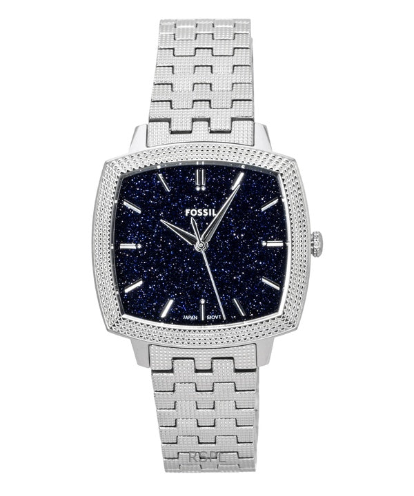 Fossil Nick Jonas x Machine Luxe Aventurine Limited Edition blå urskive kvarts LE1216 unisexur