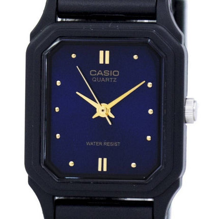 Casio afslappet sport Analog blå urskive LQ-142E-2ADF LQ-142E-2A kvinders ur