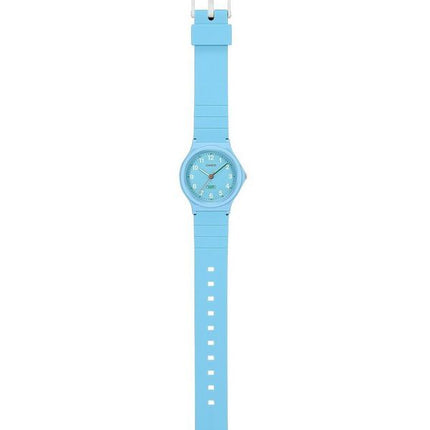 Casio Pop Analog Blå Bio-baseret harpiksrem Blue Dial Quartz LQ-24B-2B Dameur