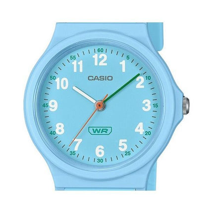 Casio Pop Analog Blå Bio-baseret harpiksrem Blue Dial Quartz LQ-24B-2B Dameur