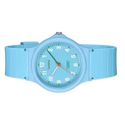 Casio Pop Analog Blå Bio-baseret harpiksrem Blue Dial Quartz LQ-24B-2B Dameur