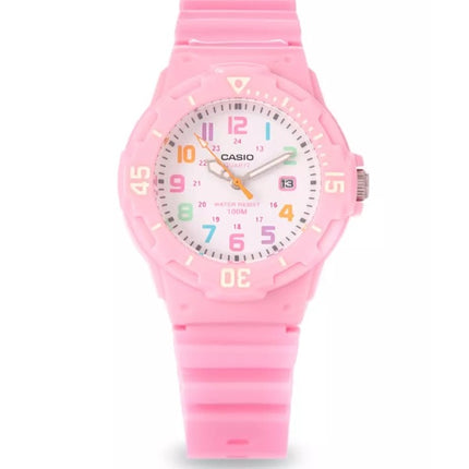 Casio Pink harpiks rem LRW-200H-4B2VDF LRW-200H-4B2V kvinders ur