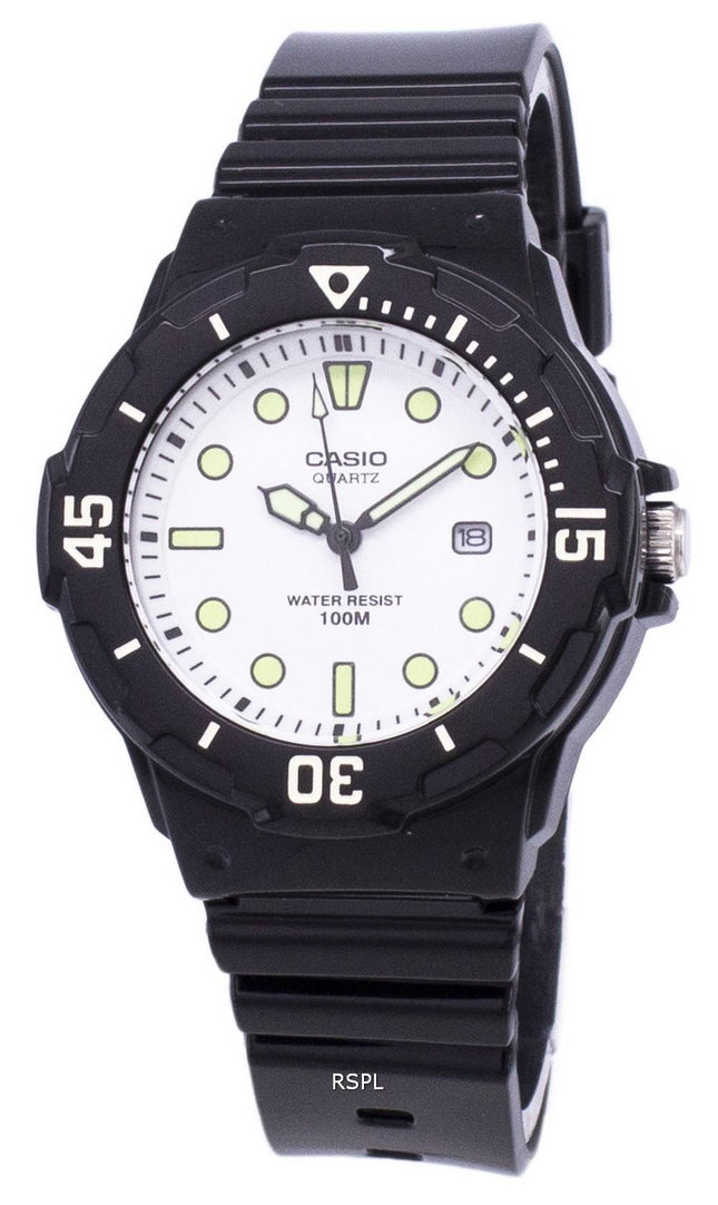 Casio Enticer Analog hvid skive LRW-200H-7E1VDF LRW-200H-7E1V kvinders ur