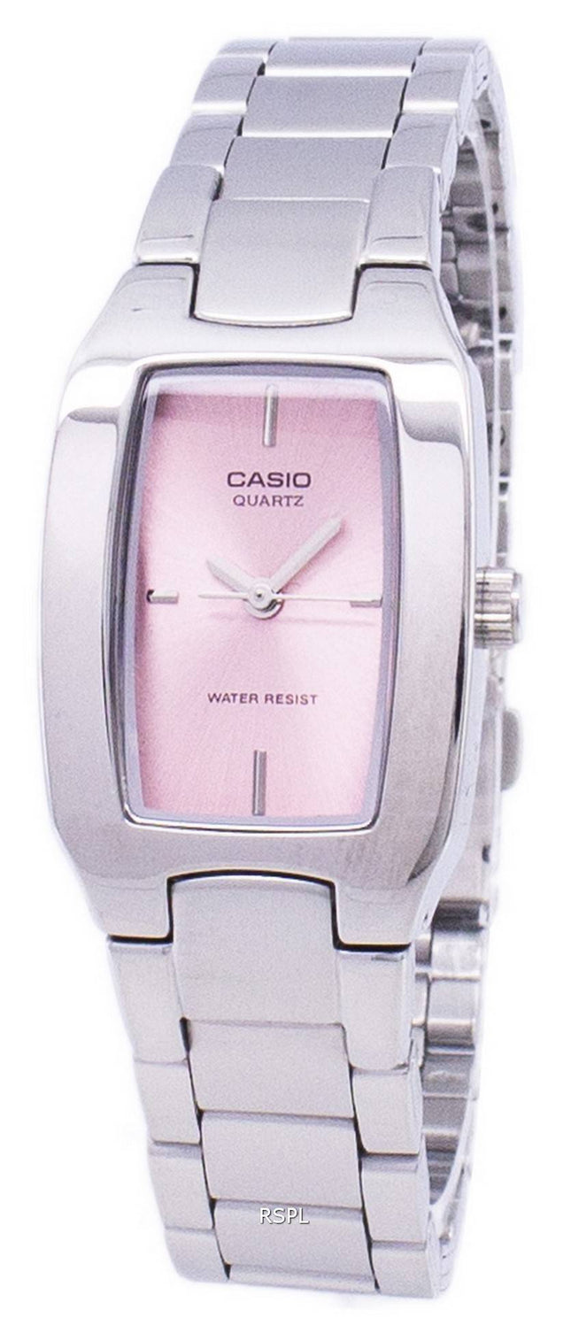 Casio Enticer Analog Pink Dial LTP-1165A-4CDF LTP-1165A - 4C kvinders ur