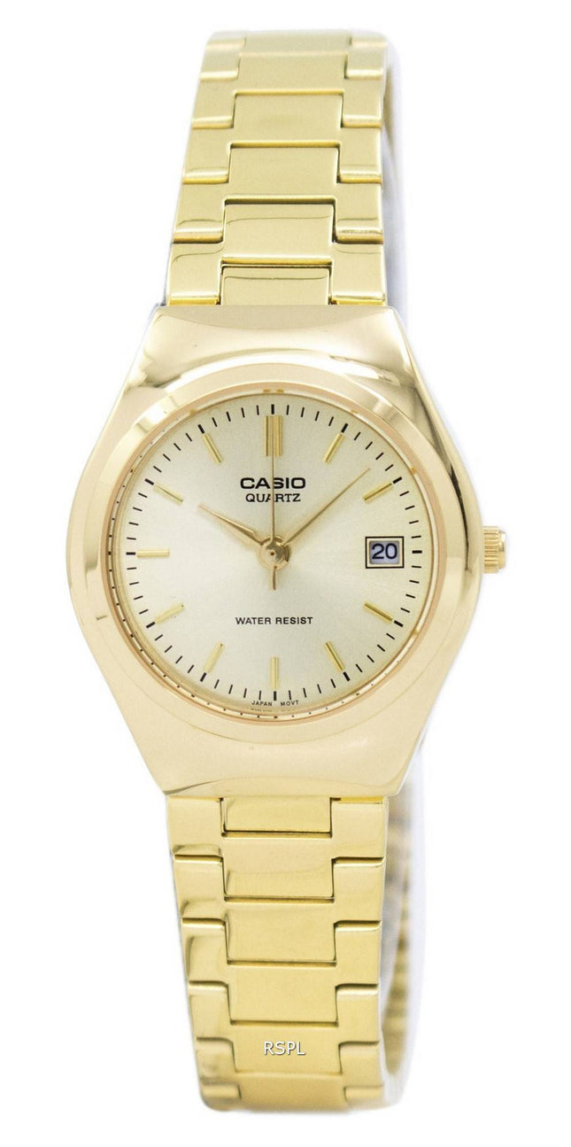 Casio Analog guld Tone LTP-1170N-9ARDF LTP-1170N-9AR kvinders ur