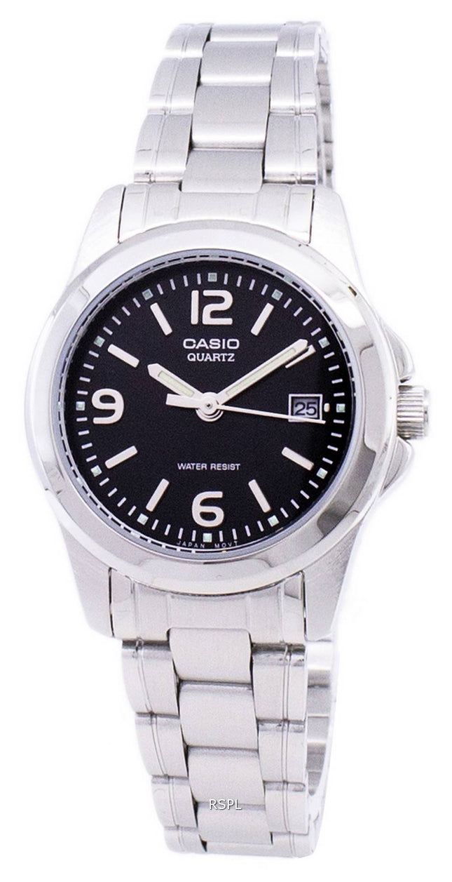 Casio Analog Quartz Black Dial LTP-1215A-1ADF LTP-1215A-1A kvinders ur
