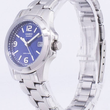 Casio Analog Quartz blå urskive LTP-1215A-2ADF LTP-1215A-2A kvinders ur