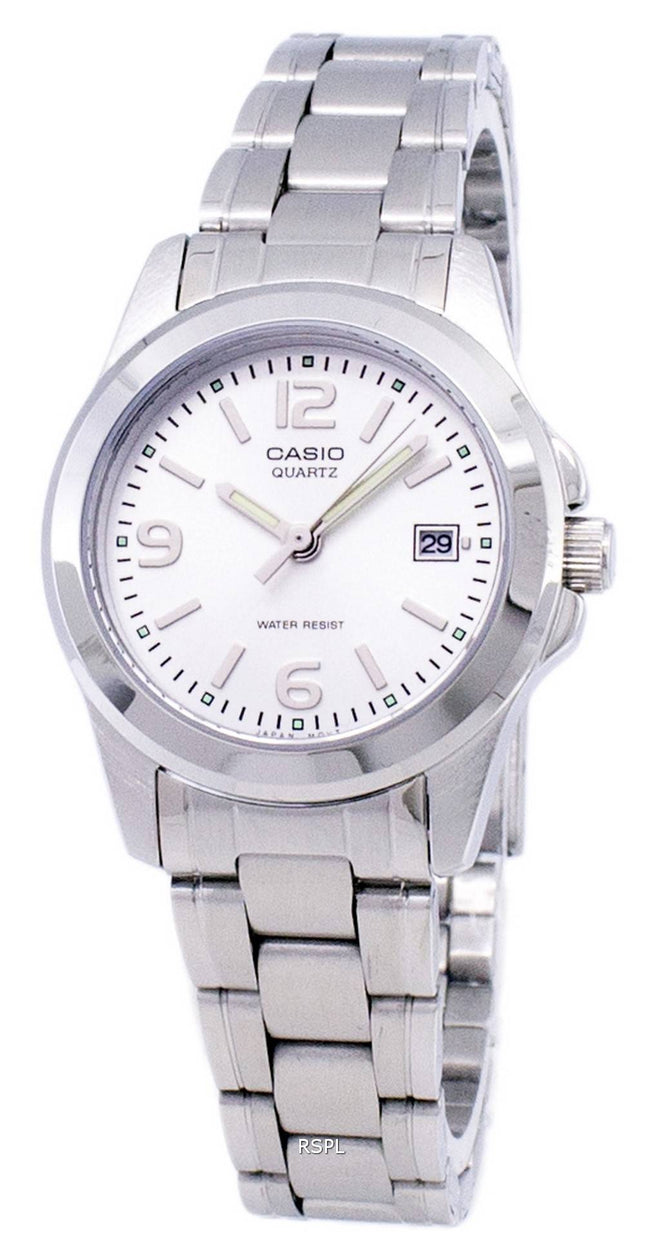 Casio Analog Quartz hvide Dial LTP-1215A-7ADF LTP-1215A-7A kvinders ur