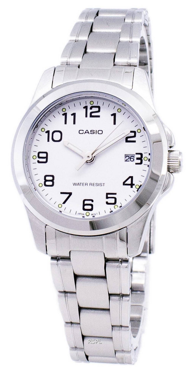 Casio Analog Quartz hvide Dial LTP-1215A-7B2DF LTP-1215A-7B2 kvinders ur