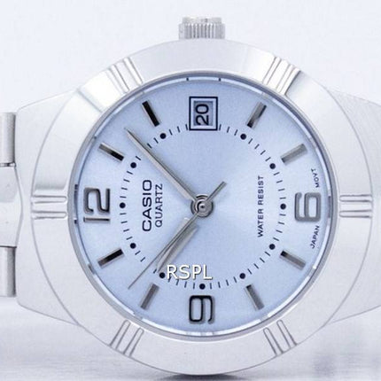 Casio Enticer Analog Quartz blå urskive LTP-1241D-2ADF LTP-1241D-2A kvinders ur